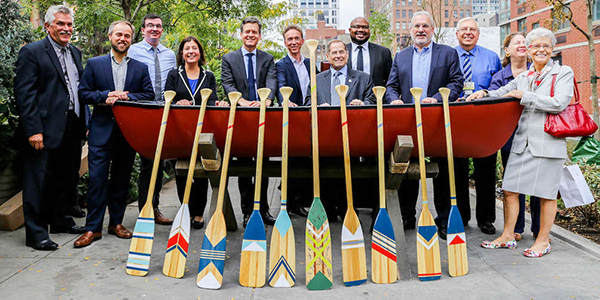 Renovation and greening of Canoe Plaza spearheaded by Quadrum Global